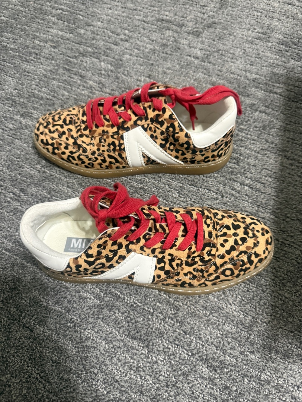 MIA Womens Leopard Sneakers